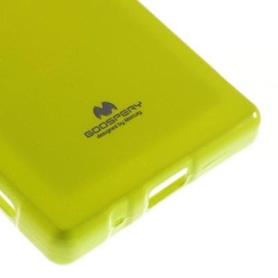 Sony Xperia Z5 Compact žalias Mercury kieto silikono (TPU) dėklas / Priedai.lt