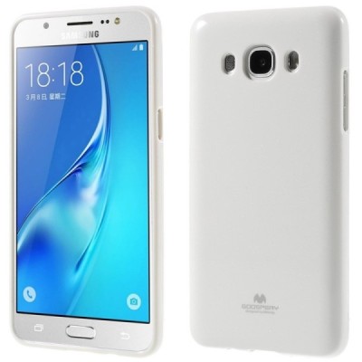 Samsung Galaxy J5 2016 (J510) baltas Mercury kieto silikono (TPU) dėklas / Priedai.lt