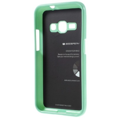 Samsung Galaxy J1 2016 (J120) mėtinis Mercury kieto silikono (TPU) dėklas / Priedai.lt