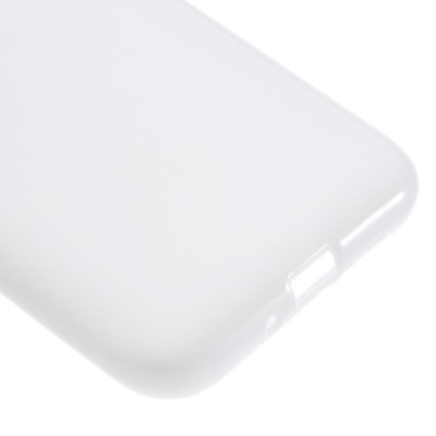 Samsung Galaxy J1 2016 (J120) kieto silikono TPU baltas dėklas - nugarėlė / Priedai.lt
