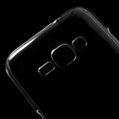 Samsung Galaxy J1 2016 (J120) plastikinis skaidrus (permatomas) dėklas - nugarėlė / Priedai.lt