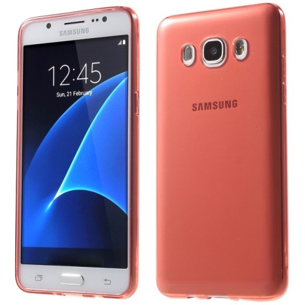 Kõige õhem TPU läbipaistev kaaned - punane (Galaxy J5 2016)