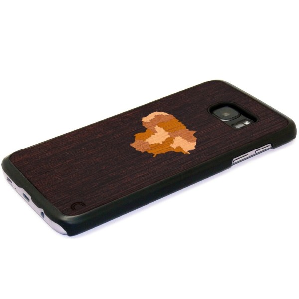 „Crafted Cover“ looduslik puit kaaned - Leedu (Galaxy S7)