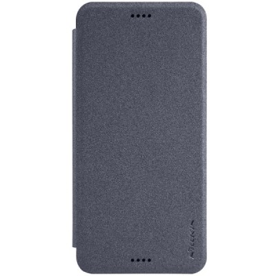 HTC Desire 530 pilkas odinis atverčiamas Nillkin Sparkle dėklas / Priedai.lt