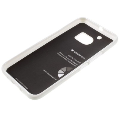 HTC 10 (M10 Lifestyle) baltas Mercury kieto silikono (TPU) dėklas - nugarėlė / Priedai.lt