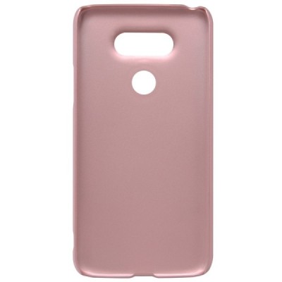 LG G5 (H850) rožinis plastikinis dėklas + Nillkin ekrano plėvelė / Priedai.lt