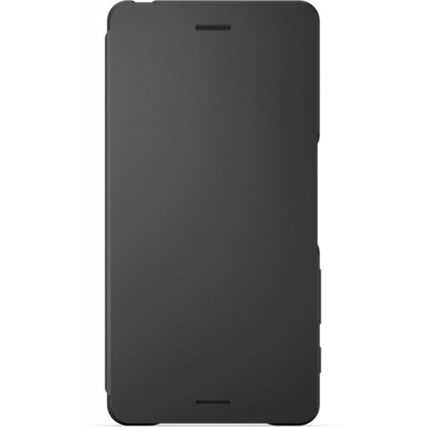 „Sony“ Style Cover Flip tahke kaaned - must (Xperia X)