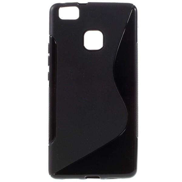 Kõva silikoon (TPU) kaaned - must (P9 Lite)