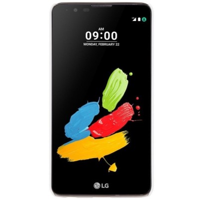 LG Stylus 2 (K520) Nillkin Frosted Shield baltas plastikinis dėklas + apsauginė ekrano plėvelė / Priedai.lt
