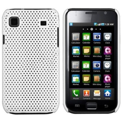 Tinklelio formos baltas Samsung Galaxy S i9000 dėklas (dėkliukas) / Priedai.lt