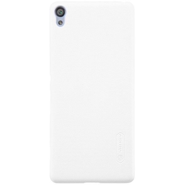 „Nillkin“ Frosted Shield kaaned - valge + ekraani kaitse (Xperia XA)