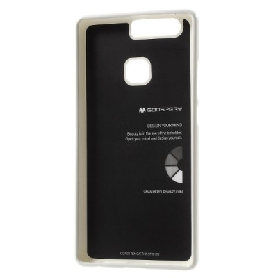 Huawei P9 Plus baltas Mercury kieto silikono (TPU) dėklas - nugarėlė / Priedai.lt
