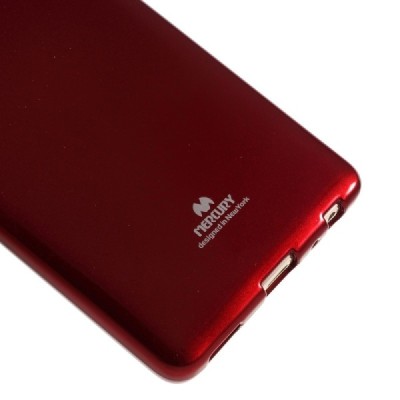 Huawei P9 raudonas Mercury kieto silikono (TPU) dėklas - nugarėlė / Priedai.lt
