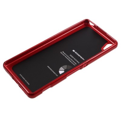 Sony Xperia XA Mercury raudonas kieto silikono tpu dėklas - nugarėlė / Priedai.lt