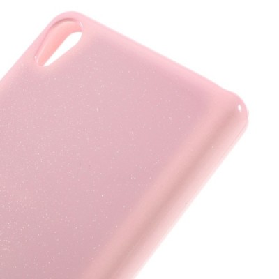 Sony Xperia XA Mercury šviesiai rožinis kieto silikono tpu dėklas - nugarėlė / Priedai.lt