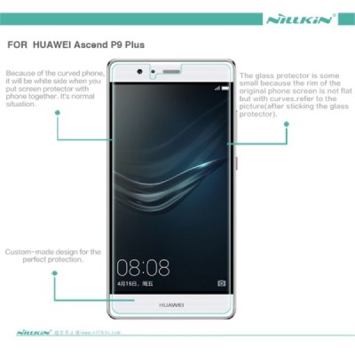 Huawei P9 Plus „Nillkin“ H Tempered Glass sustiprintos apsaugos apsauginis ekrano stiklas 0,33 mm / Priedai.lt