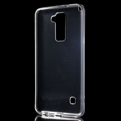 LG Stylus 2 (K520) kieto silikono TPU skaidrus dėklas - nugarėlė / Priedai.lt