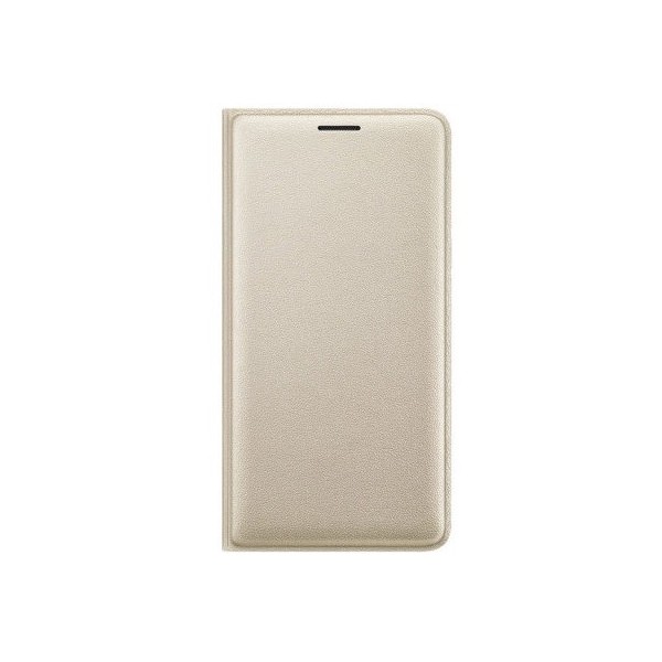 „Samsung“ Flip Wallet Cover tahke kaaned - kuldne (Galaxy J3 2016)