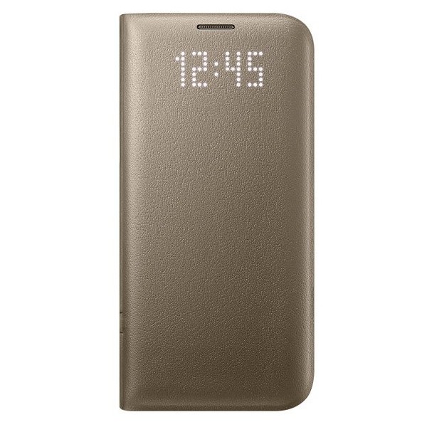 „Samsung“ Led View Cover tahke kaaned - kuldne (Galaxy S7 Edge)