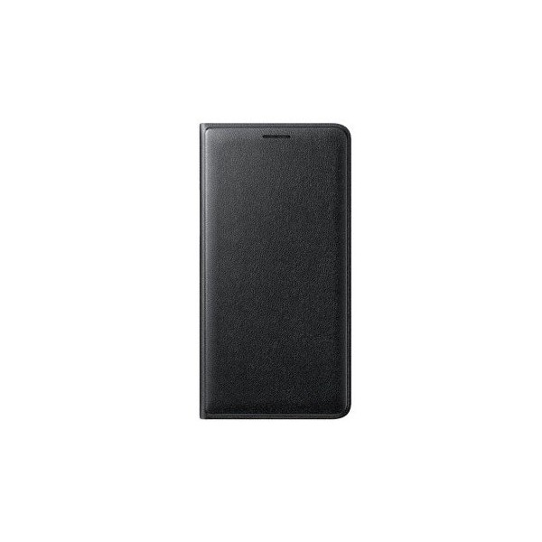 „Samsung“ Flip Wallet Cover tahke kaaned - must (Galaxy J1 2016)