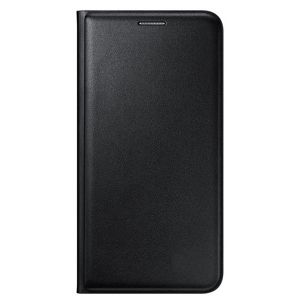 „Samsung“ Flip Wallet Cover tahke kaaned - must (Galaxy J5 2016)