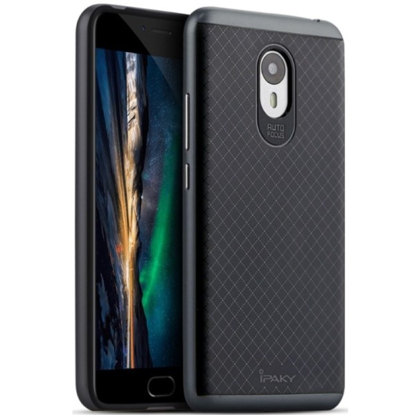„IPAKY“ Kõva silikoon (TPU) kaaned - must (m3 note)