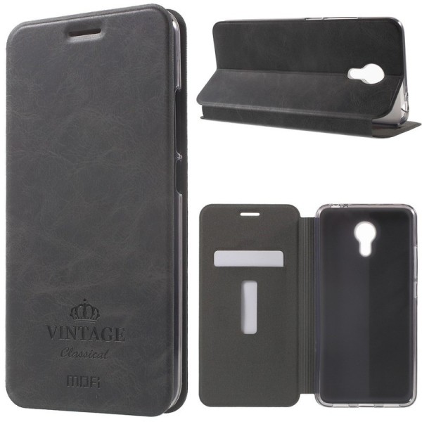 „Mofi“ Vintage tahke kaaned - must (m3 note)