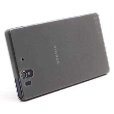 Ploniausias pasaulyje Sony Xperia Z pilkas dėklas / Priedai.lt