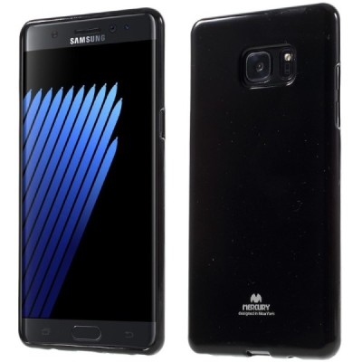 Samsung Galaxy Note 7 (N930) Mercury juodas kieto silikono tpu dėklas - nugarėlė / Priedai.lt