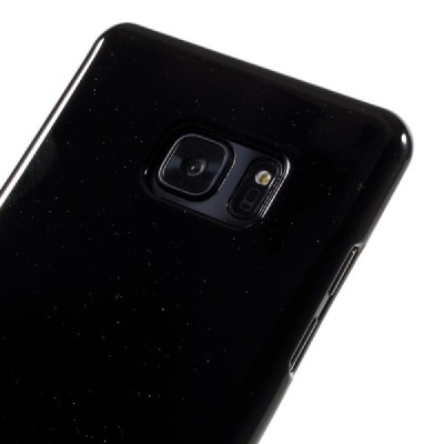 Samsung Galaxy Note 7 (N930) Mercury juodas kieto silikono tpu dėklas - nugarėlė / Priedai.lt