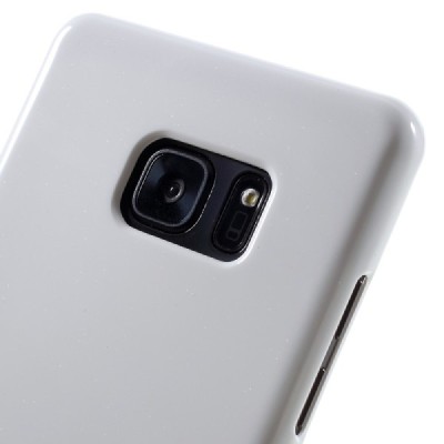 Samsung Galaxy Note 7 (N930) Mercury baltas kieto silikono tpu dėklas - nugarėlė / Priedai.lt