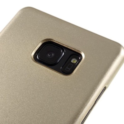 Samsung Galaxy Note 7 (N930) Mercury auksinis kieto silikono tpu dėklas - nugarėlė / Priedai.lt