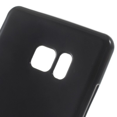 Samsung Galaxy Note 7 (N930) kieto silikono TPU juodas dėklas - nugarėlė / Priedai.lt