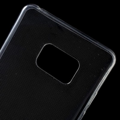 Samsung Galaxy Note 7 (N930) skaidrus (permatomas) kieto silikono TPU ploniausias pasaulyje bespalvis dėklas / Priedai.lt
