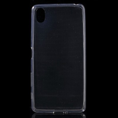 Sony Xperia X (F5121, F5122) skaidrus (permatomas) silikoninis TPU ploniausias pasaulyje bespalvis dėklas / Priedai.lt