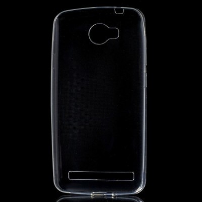 Huawei Y3 II (Huawei Y3 2) skaidrus (permatomas) kieto silikono TPU ploniausias pasaulyje bespalvis dėklas / Priedai.lt
