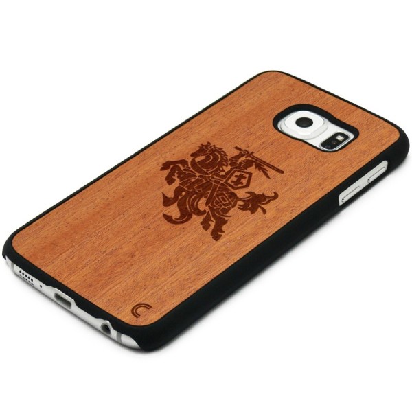„Crafted Cover“ looduslik puit kaaned - Vytis (Galaxy S6 edge)