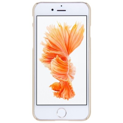 Nillkin Frosted Shield Apple iPhone 7 (iPhone 8) auksinis plastikinis dėklas | Priedai.lt