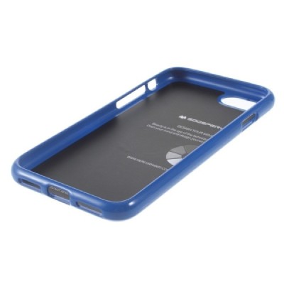 Apple iPhone 7 (iPhone 8) Mercury mėlynas kieto silikono tpu dėklas - nugarėlė / Priedai.lt