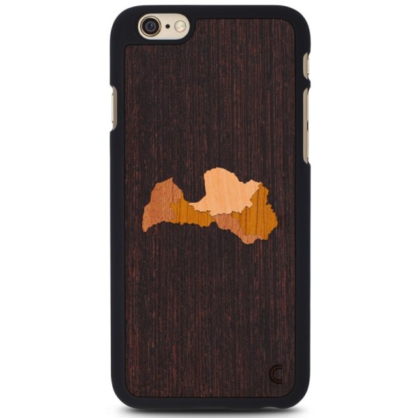 „Crafted Cover“ looduslik puit kaaned - Läti (iPhone 6 / 6s)