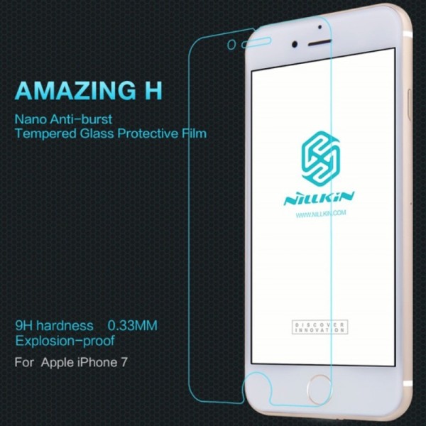 „Nillkin“ 9H Tempered Glass kaitsev ekraaniklaas 0,33 mm (iPhone 7 / 8 / SE 2020 / SE 2022)