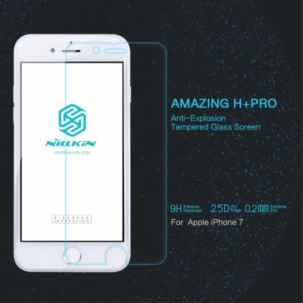 „Nillkin“ 9H+ Pro Tempered Glass kaitsev ekraaniklaas 0,2 mm (iPhone 7 / 8 / SE 2020 / SE 2022)