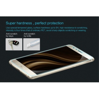 Honor 8 „Nillkin“ H Tempered Glass sustiprintos apsaugos apsauginis ekrano stiklas 0,33 mm / Priedai.lt