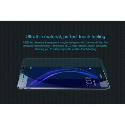 Honor 8 „Nillkin“ H Tempered Glass sustiprintos apsaugos apsauginis ekrano stiklas 0,33 mm / Priedai.lt