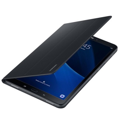 Originalus Samsung Galaxy Tab A 10,1 2016 (T585, T580) Book Cover EF-BT580 atverčiamas juodas odinis dėklas / Priedai.lt