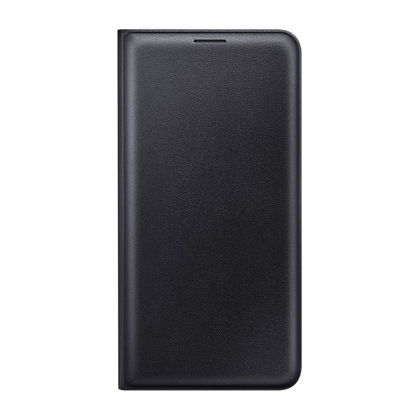 „Samsung“ Flip Wallet Cover tahke kaaned - must (Galaxy J7 2016)
