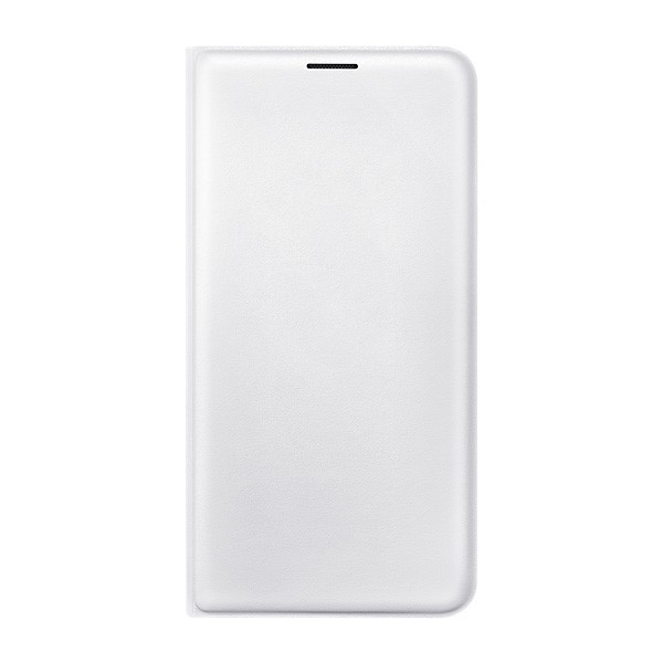 „Samsung“ Flip Wallet Cover tahke kaaned - valge (Galaxy J7 2016)