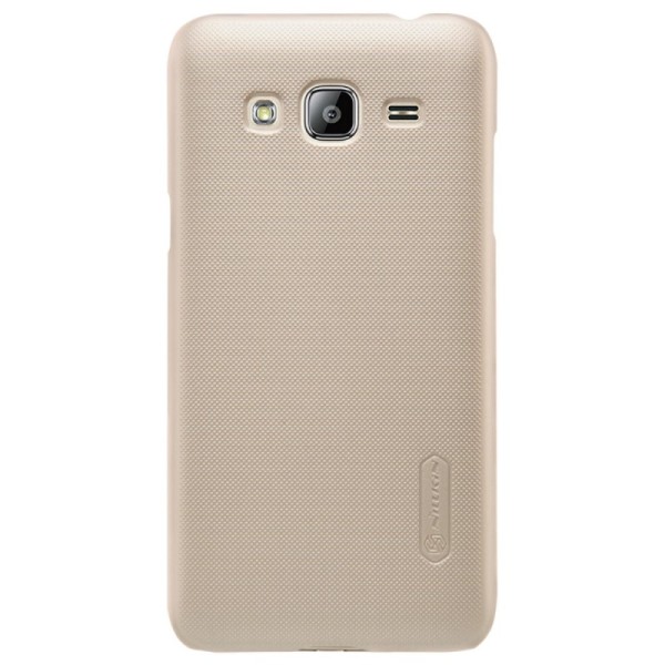 „Nillkin“ Frosted Shield kaaned - kuldne + ekraani kaitse (Galaxy J3 2016)