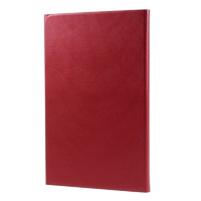 Samsung Galaxy Tab A 10,1 2016 (T580, T585) Smart Case atverčiamas raudonas odinis dėklas - knygutė / Priedai.lt