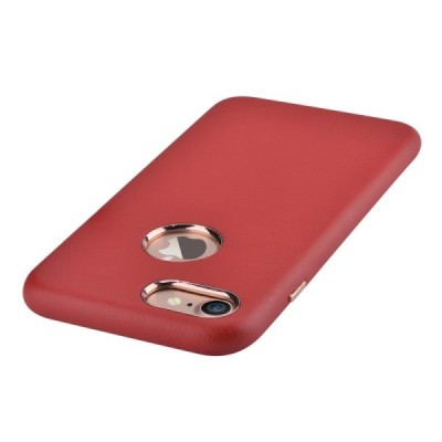 „Devia“ Successor Apple iPhone 7 (iPhone 8) raudonas odinis dėklas - nugarėlė / Priedai.lt